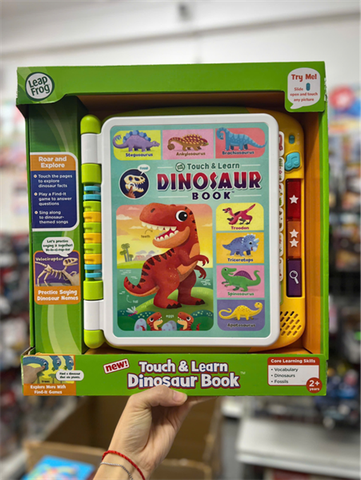  Sách thông minh LeapFrog 155403 -Touch and Learn Dinosaur Book 