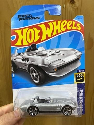  Mô hình xe HNK02 Hot Wheels Corvette Grand Sport Roadster 