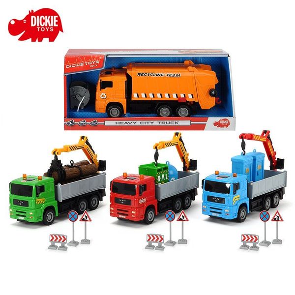  23win08 com xe tải Heavy City Truck Divkie Toys 20cm 