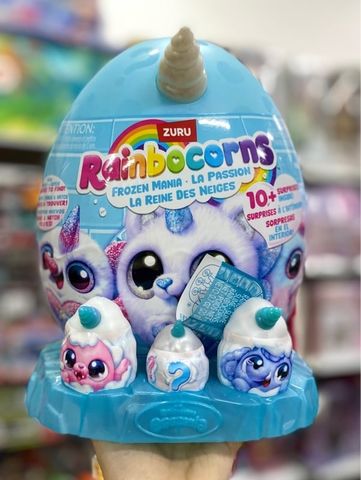  92119 Đồ Chơi Trứng Bất Ngờ ZURU TOYS Rainbocorns Eggzania Frozen Mania 