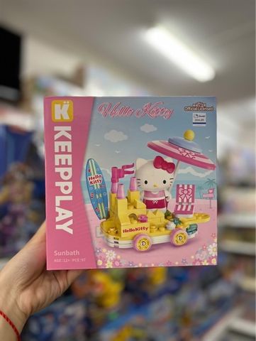  Đồ Chơi Lắp Ráp KEEPPLEY Sanrio Sunbath K20830 