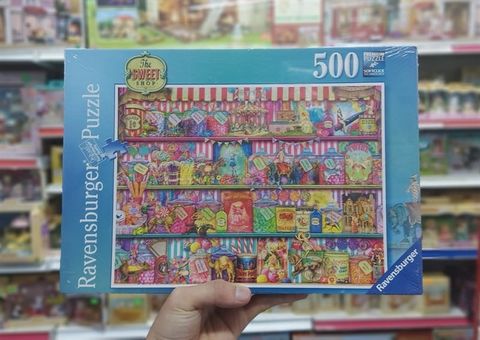  Xếp hình Ravensburger The Sweet Shop Puzzle 500pc 