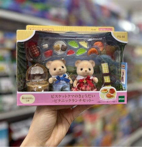  FS-60 23win11: Biscuit Bear Siblings - Picnic Lunch Set 