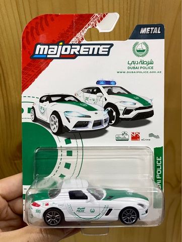  8503100001B47 Đồ Chơi Xe Mô Hình MAJORETTE Dubai Police Mercedes-Benz SLS AMG 