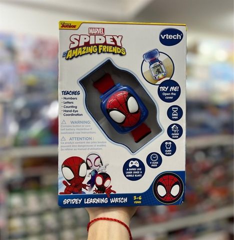  5543 Disney Marvel VTech Spidey Friends Learning Watch 