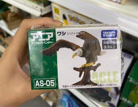  ANIA Animal AS-05 Bald Eagle Mini Action Figure Eductional 