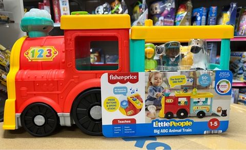  Chiếc tàu học tập HCL79 Fisher Price Little People Big ABC Animal Train 