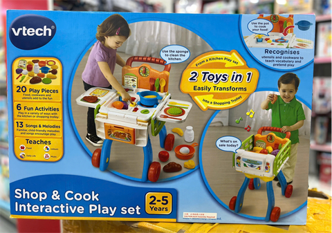  Bộ đồ chơi 80-141803 Vtech Shop & Cook Interactive Play Set 