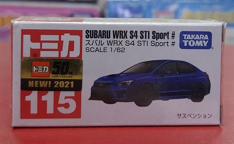 Tomica 115 Sabaru WRX S4 STI Sport # 