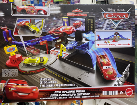  Disney Pixar Cars Piston Cup Stunting Speedway 