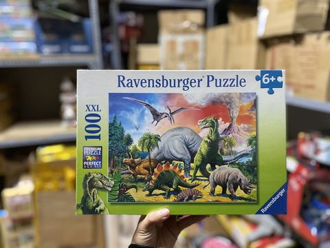  RV10957 9 Xếp hình puzzle Among the Dinosaurs 100 mảnh Ravensburger-6+-100-300 pcs-Puzzle Children-III 