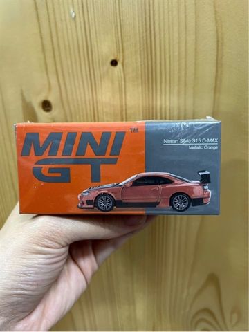  MINI GT 1/64 Nissan Silvia S15 D-MAX Metallic Orange Right Handle 