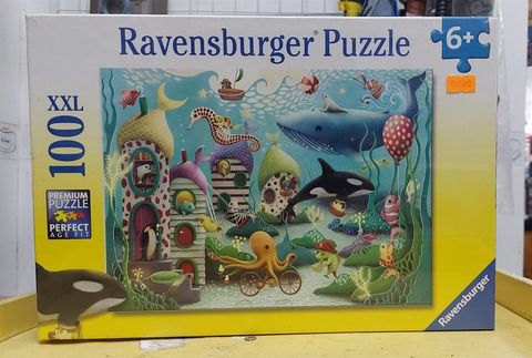 Ghép hình Ravensburger 100 mảnh XXL chủ đề Underwater Wonders 