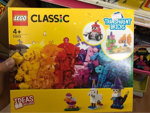  Lego 11013 - Hộp Lắp Ráp Sáng Tạo Trong Suốt 