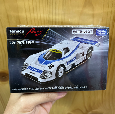  Mô hình xe đua Tomica Premium Racing Mazda 787B Car No. 18 