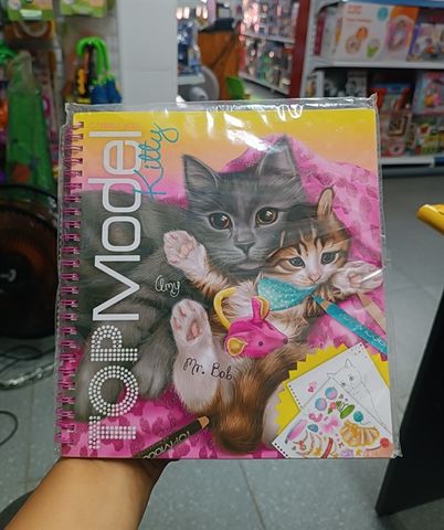  TM46671 BST thiết kế tô màu chủ đề Kitty 