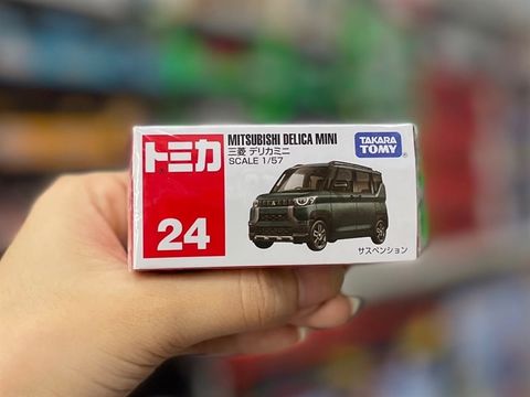  TOMICA 24 MITSUBISHI DELICA MINI (xám) 