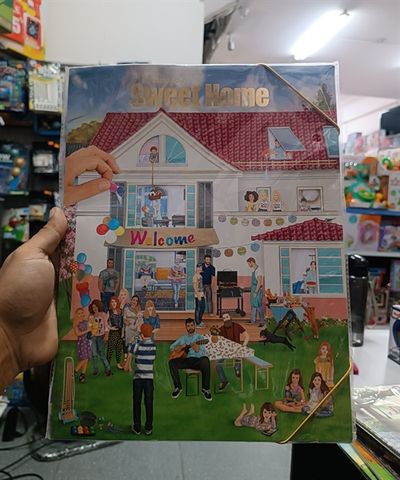  TM410367 BST sticker Thiết kế nhà của bé 