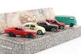  212052012 Bộ 5 Xe Mô Hình MAJORETTE Vintage 5 Pieces Giftpack Rusty 