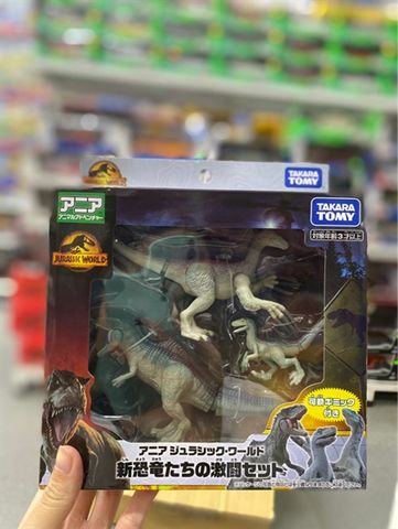  Ania Jurassic World New Dinosaurs Fierce Fighting Set 
