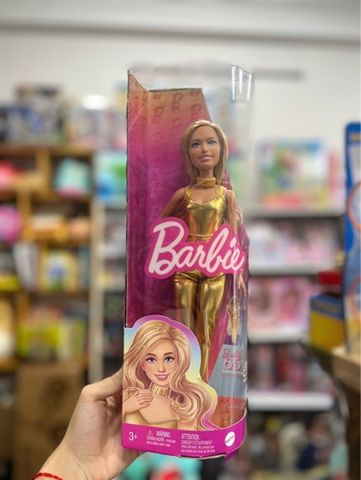  23win08 com búp bê Barbie Fashionistas Petite Golden Jumpsuit 65th Anniversary 