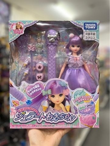 Búp bê Licca Doll Color Change Gelato Moe-chan 