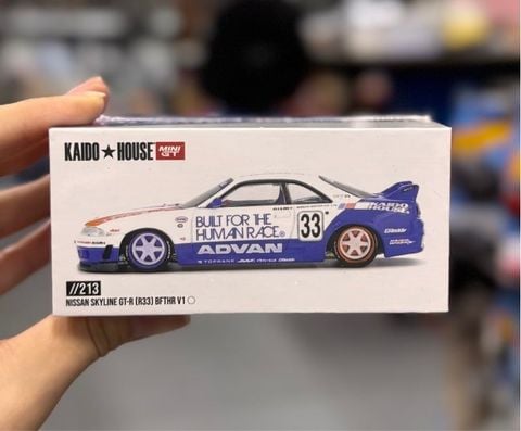  Mô hình xe Kaido House KHMG213 Nissan Skyline GT-R (R33) BFTHR V1 