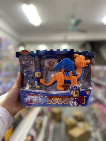  Paw Patrol RESCUE KNIGHTS Chase And Dragon Draco 