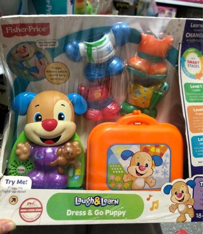  DMX08 - Chu cho thay doi trang phuc Fisher Price DMX08 