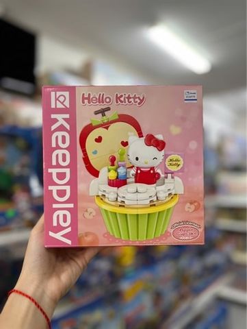  Đồ Chơi Lắp Ráp KEEPPLEY Sanrio Cupcake-Hello Kitty K20813 