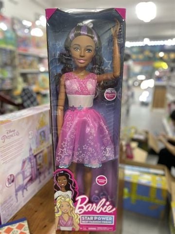  Barbie 28-Inch Best Fashion Friend Star Power Doll, Brown Hair 