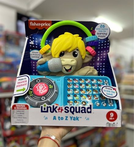  HTX03 Fisher-Price Link Squad A to Z Yak Baby Learning Toy 