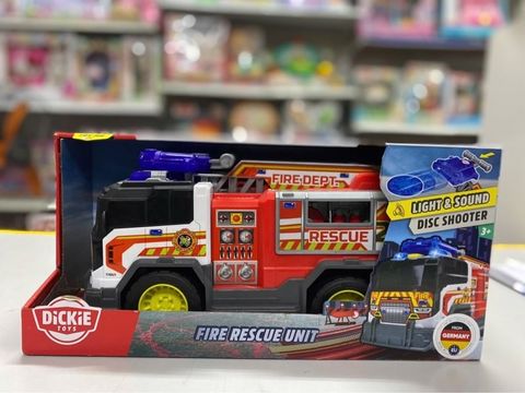  203306020 Đồ Chơi Xe Cứu Hỏa DICKIE TOYS Fire Rescue Unit 
