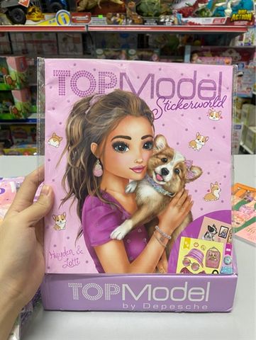  Đồ chơi BST thiết kế Corgi kèm sticker TOPMODEL 0412067 