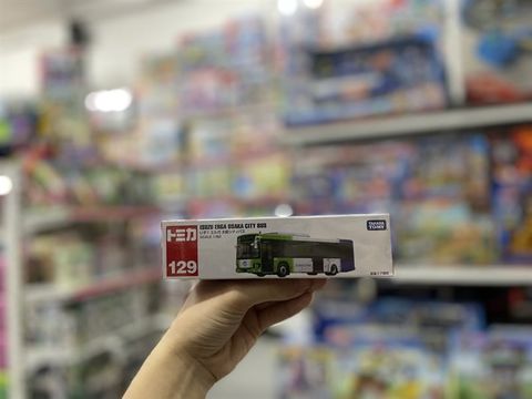  TOMICA 129 ISUZU ERGA Osaka City Bus tỉ lệ 1/82 