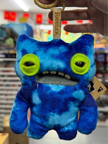  Fuggler Keyring Charms Wide Eyed Weirdo - Blue 
