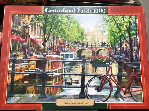  C103133 Xếp hình puzzle Amsterdam Landscape 1000 mảnh Castroland 