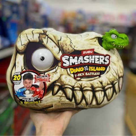  74114 Smashers Dino Island T-Rex Battle Playset 
