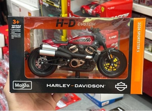  32346 Mô hình mô tô Maisto 1:12 2024 Harley Davidson Sportster S 