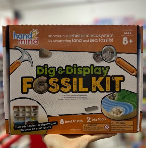  93418 Educational Insights Bộ thí nghiệm khoa học chủ đề đào hoá thạch - Science Lab Kit Dig Into Fossils 