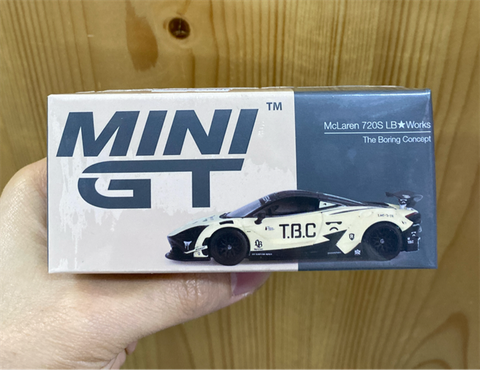  Mini GT Box Version MGT01083 McLaren 720S LB★Works The Boring Concept 