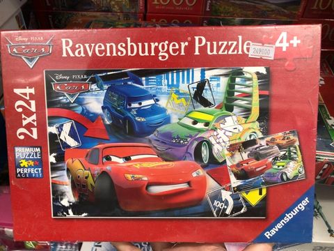  RV08870 6 Bộ xếp hình puzzle A Wild Race 2 bộ 24 mảnh Ravensburger-4+-1-99 pcs-Puzzle Children-II 