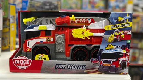  203307000 Đồ Chơi Xe Cứu Hỏa Phun Nước DICKIE TOYS Fire Fighter 