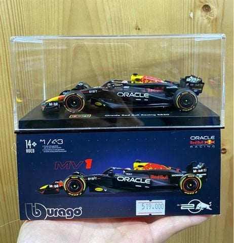  18-38098 Mô hình xe Bburago 1:43 Oracle Red Bul Racing RB20 (2024) 