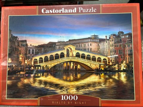  C104215 Xếp hình puzzle Rialto by Night 1000 mảnh Castroland 