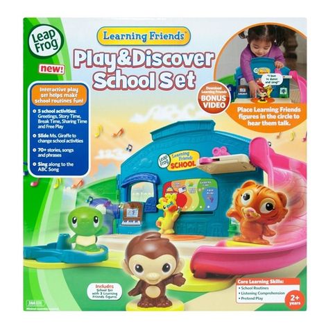  Leap Frog Learning Friends Play & Discover School Play Set with 2 Figures 