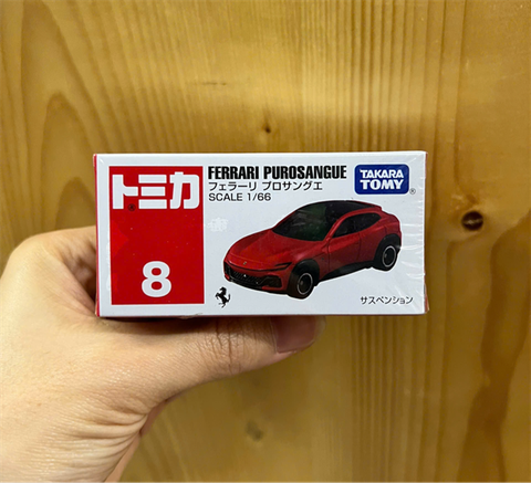  Xe mô hình TOMICA 8 FERRARI PUROSANGUE (ĐỎ) 