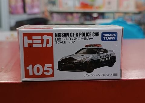  Tomica 105 Nissan GT-R patrol car 