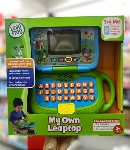  Đồ chơi học tập 80-19150 Leapfrog Laptop màu xanh 