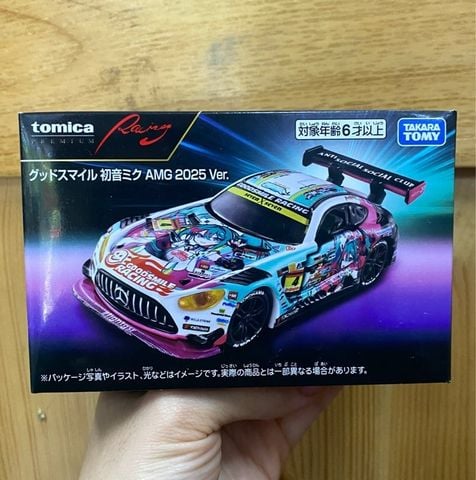  Xe mô hình Tomica Premium Racing Good Smile Hatsune Miku AMG 2025 Ver. 